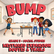 Westward Expansion Routes & Trails BUMP Socials Game - No Prep Grade 5 Review