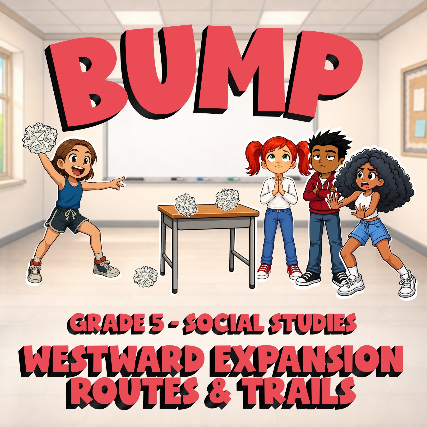 Westward Expansion Routes & Trails BUMP Socials Game - No Prep Grade 5 Review