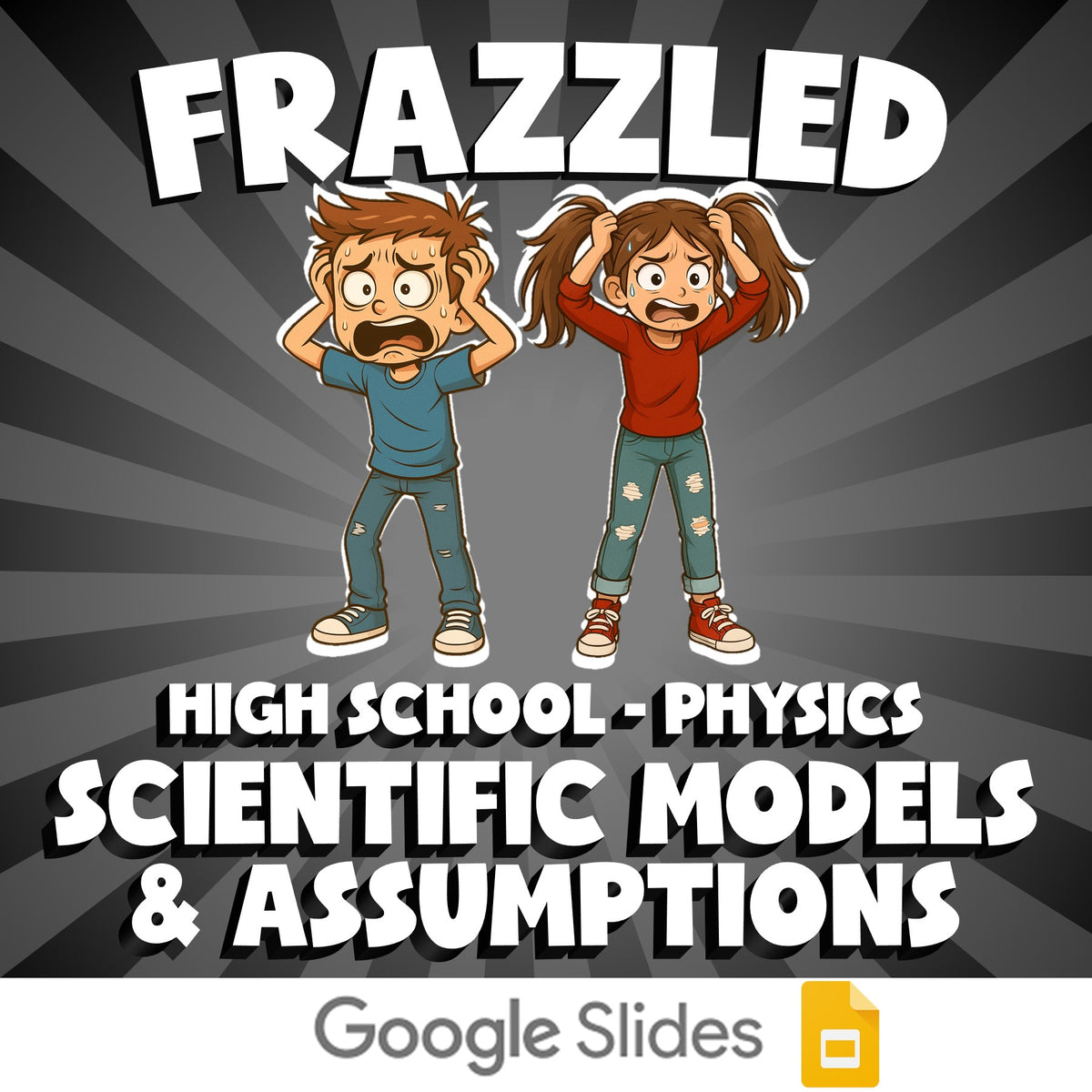 Scientific Models & Assumptions FRAZZLED Science Game - No Prep Physics Review
