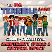 Christianity Spread & Cultural Impact BIG TERRIBLE GAME - Grade 6 Socials Review