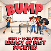 Legacy of Past Societies BUMP Socials Game - No Prep Grade 6 Review Activity