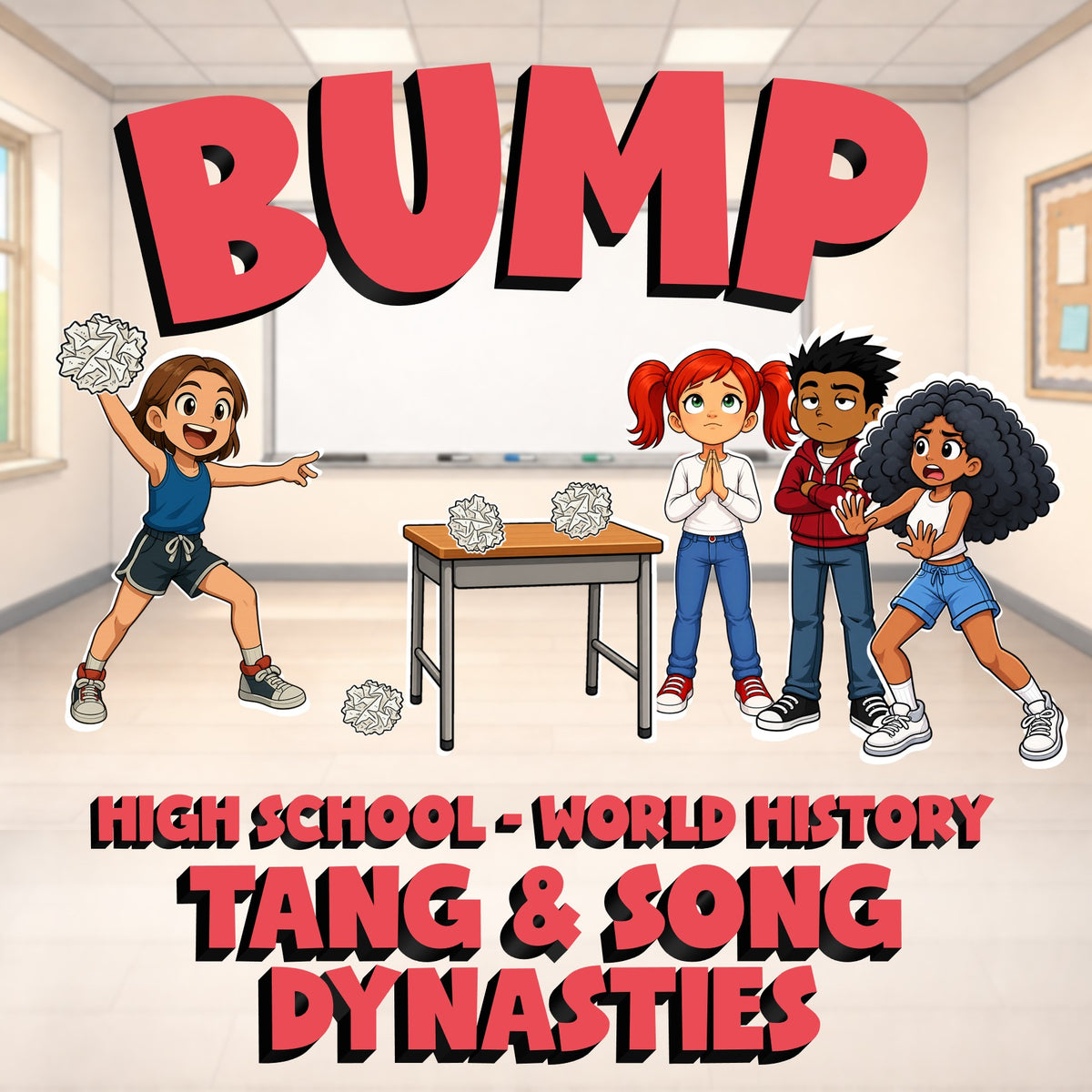 Tang & Song Dynasties BUMP Game - No Prep World History Review Activity