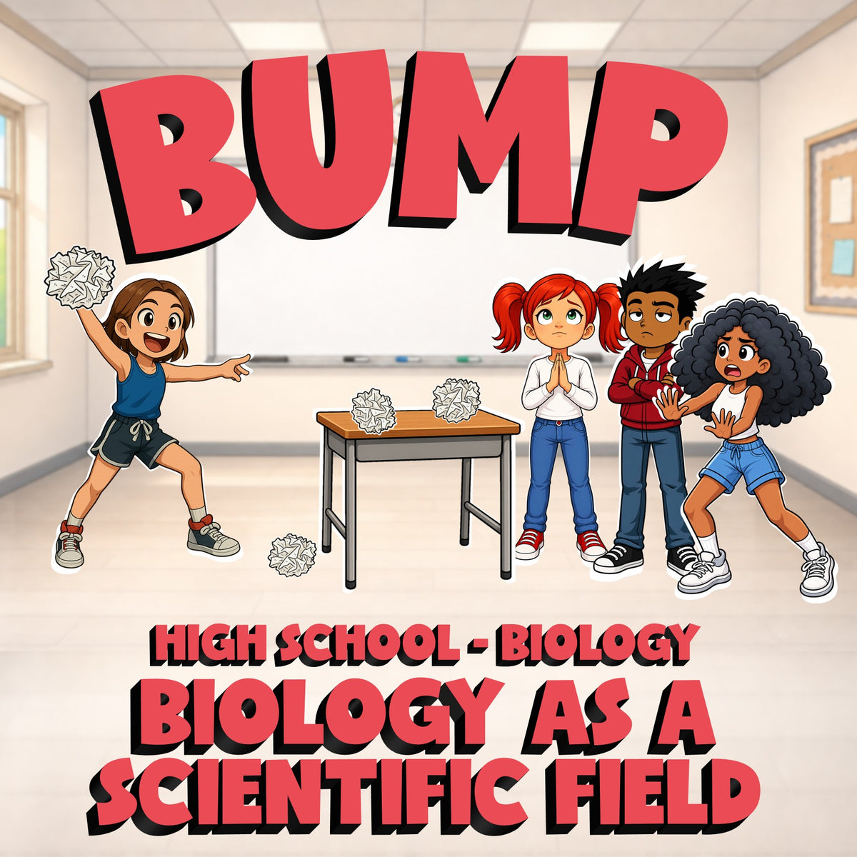 Biology as a Scientific Field BUMP Science Game - No Prep Biology Review