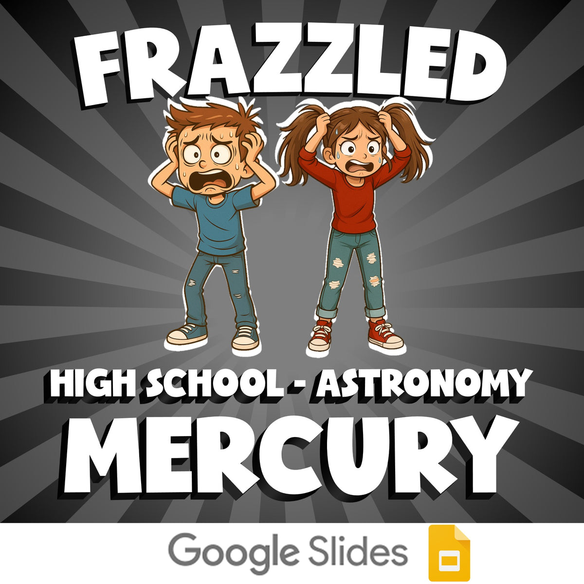 Mercury FRAZZLED Science Game - No Prep Astronomy Review Activity