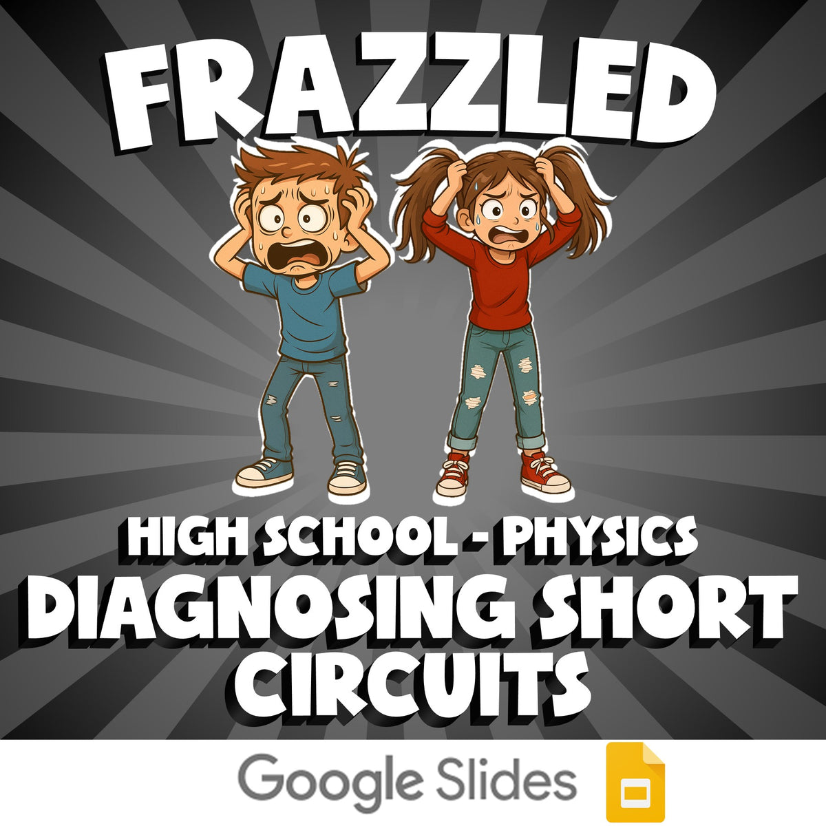 Diagnosing Short Circuits FRAZZLED Science Game - No Prep Physics Review