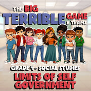 Limits of Self Government BIG TERRIBLE GAME - No Prep Grade 4 Socials Review
