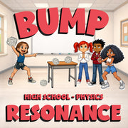 Resonance BUMP Science Game - No Prep Physics Review Activity