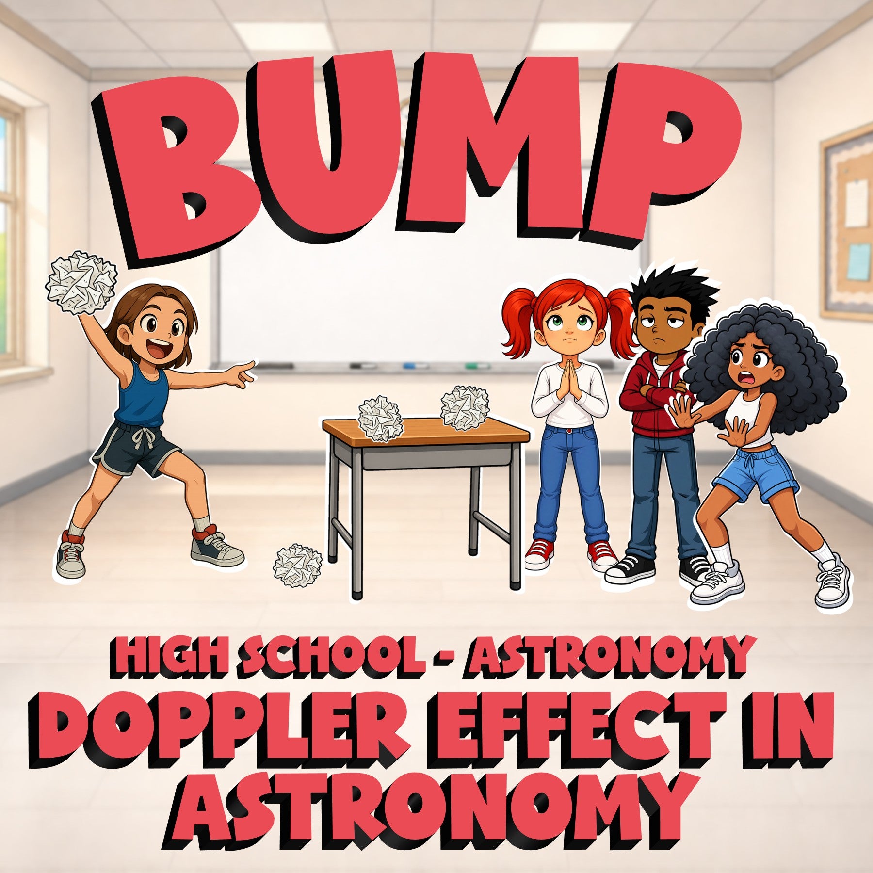 Doppler Effect in Astronomy BUMP Science Game - No Prep Astronomy Review
