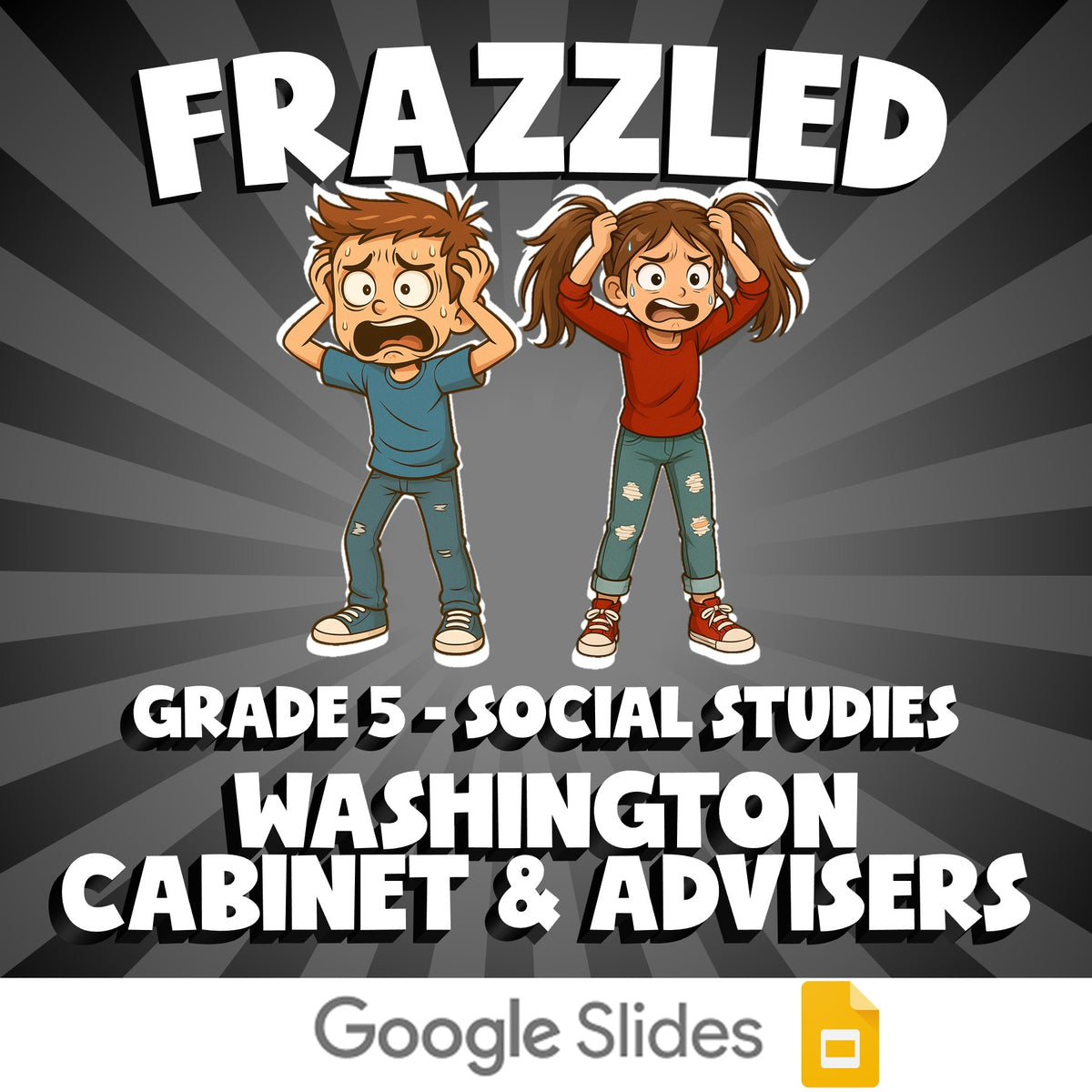 Washington Cabinet & Advisers FRAZZLED Socials Game - No Prep Grade 5 Review