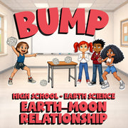 Earth–Moon Relationship BUMP Game - No Prep Earth Science Review Activity