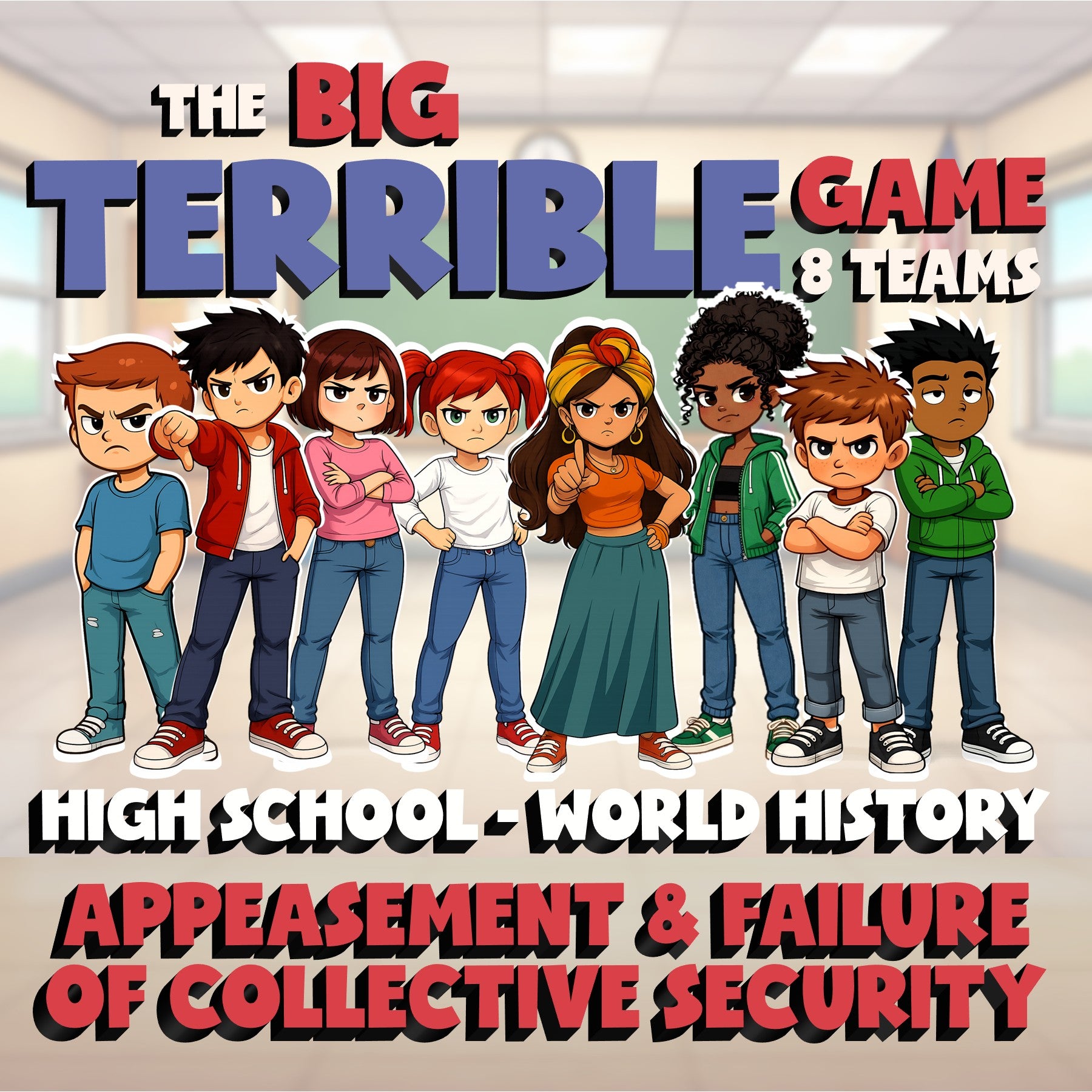 Appeasement & Failure of Collective Security BIG TERRIBLE GAME - World History