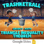 Triangle Inequality Theorem TRASHKETBALL Math Game - No Prep Grade 9 Review