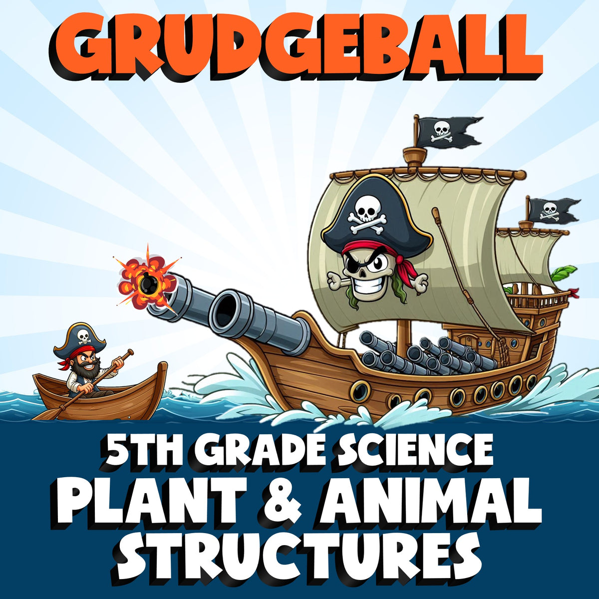 Plant & Animal Structures GRUDGEBALL Science Game - No Prep Grade 5 Review