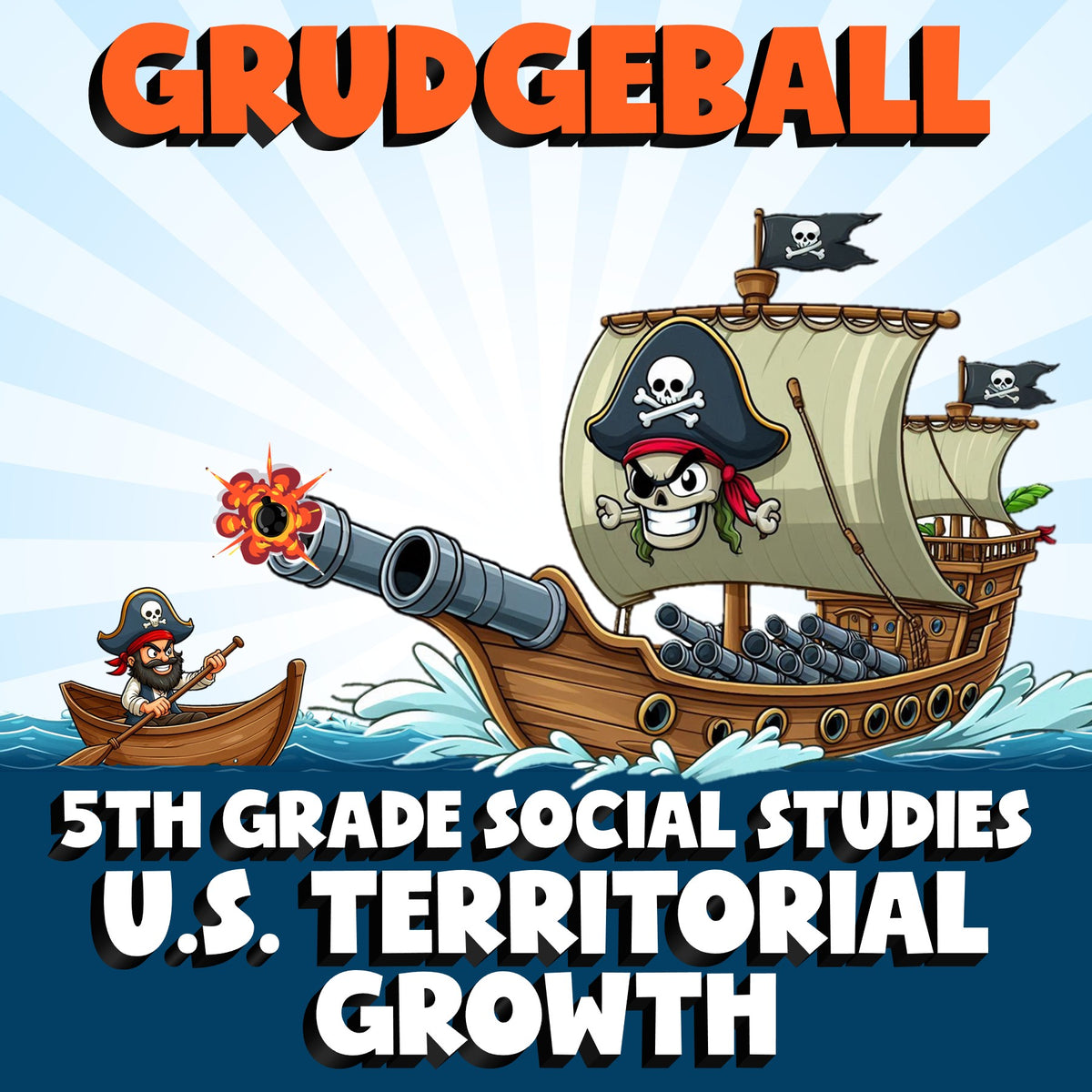 U.S. Territorial Growth GRUDGEBALL Socials Game - No Prep Grade 5 Review