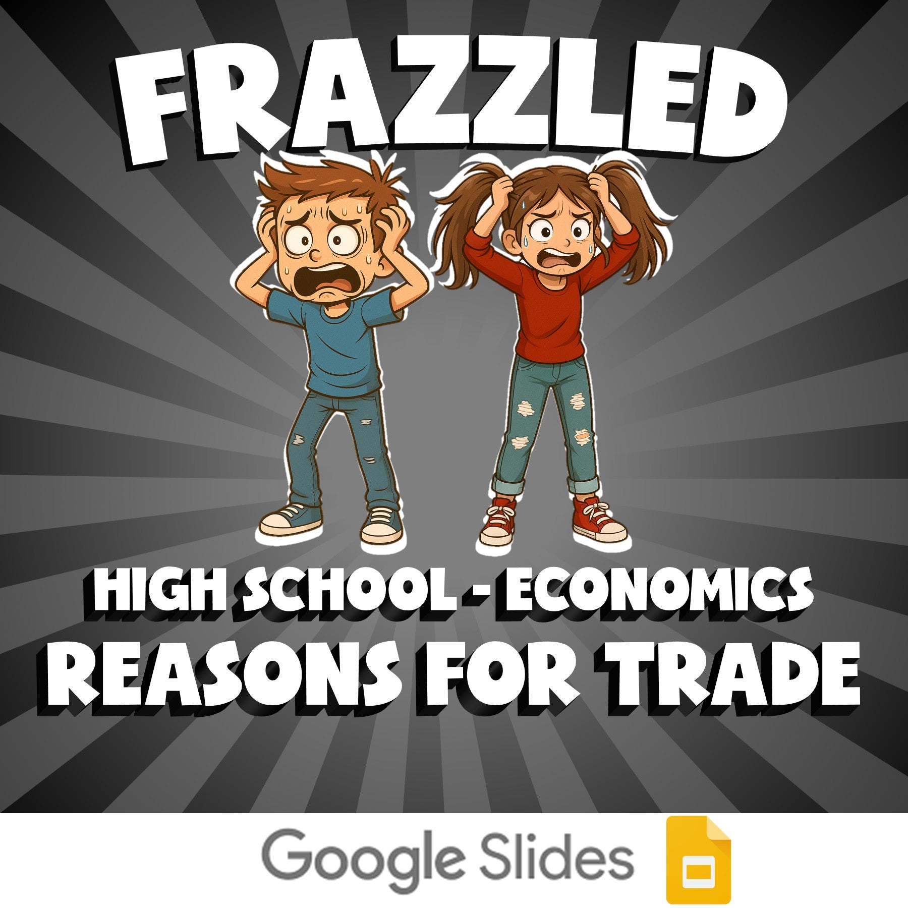 Reasons for Trade FRAZZLED Economics Game - No Prep Review Activity