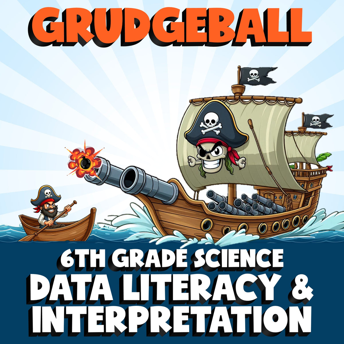 Data Literacy & Interpretation GRUDGEBALL Science Game - No Prep Grade 6 Review