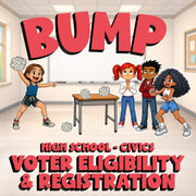 Voter Eligibility & Registration BUMP Civics Game - No Prep Review Activity
