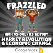 Market Revolution & Economic Change FRAZZLED U.S. History Game - No Prep Review