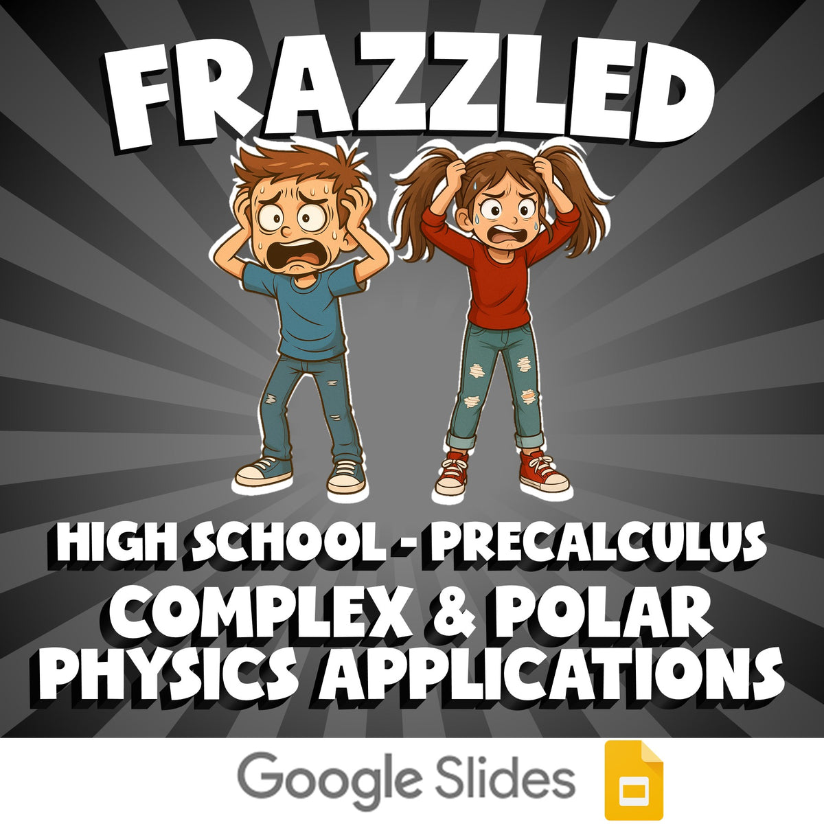 Complex & Polar Physics Applications FRAZZLED Math Game - No Prep PreCalculus