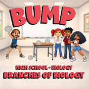 Branches of Biology BUMP Science Game - No Prep Biology Review Activity