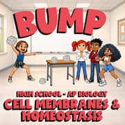 Cell Membranes & Homeostasis BUMP Science Game - No Prep AP Biology Review