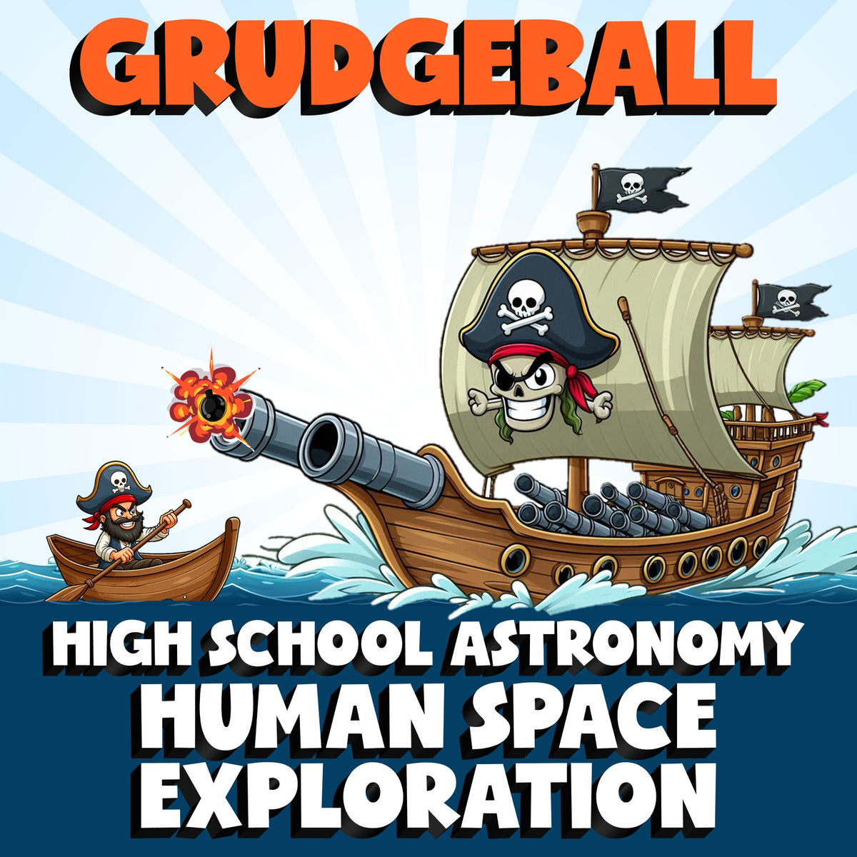 Human Space Exploration GRUDGEBALL Science Game - No Prep Astronomy Review