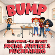 Social Justice & Muckraking BUMP U.S. History Game - No Prep Review Activity
