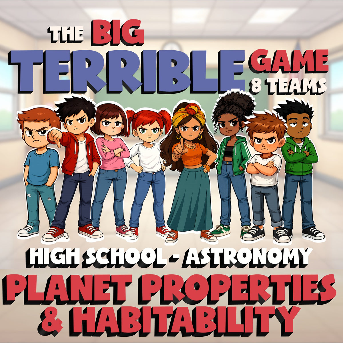 Planet Properties & Habitability BIG TERRIBLE GAME - Astronomy Science Review
