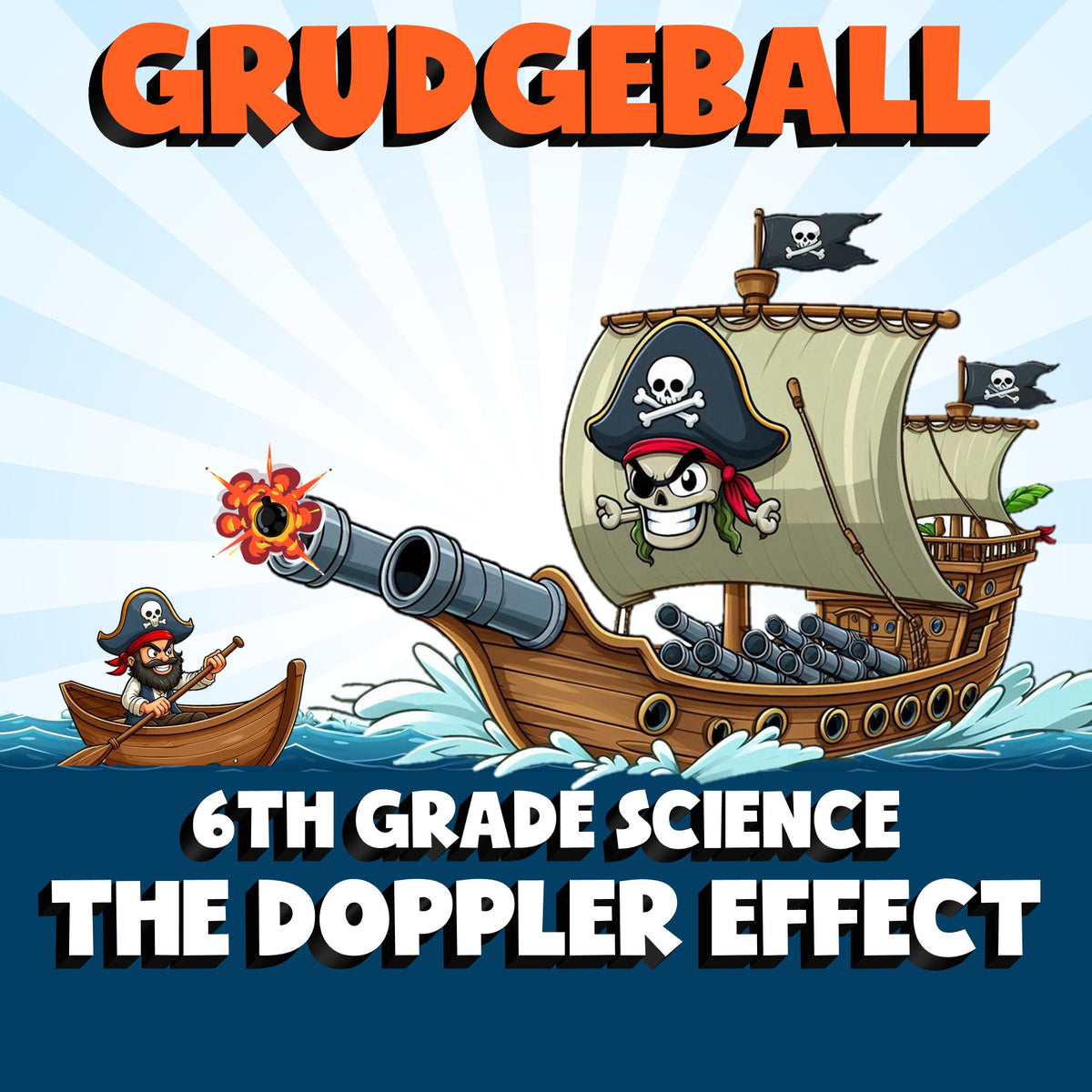 The Doppler Effect GRUDGEBALL Science Game - No Prep Grade 6 Review Activity