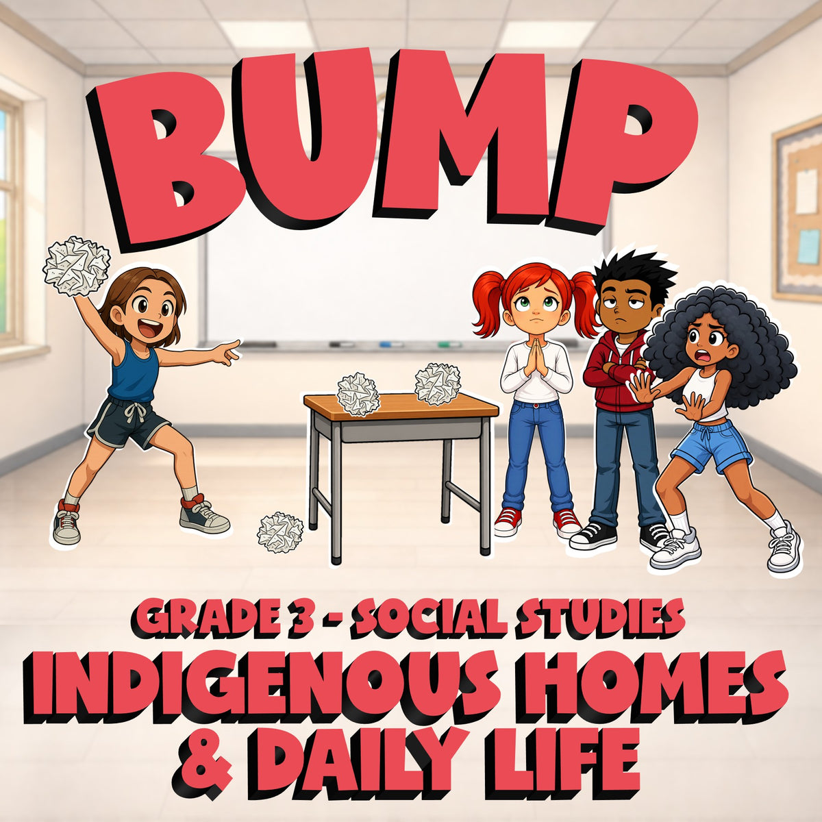 Indigenous Homes & Daily Life BUMP Socials Game - No Prep Grade 3 Review