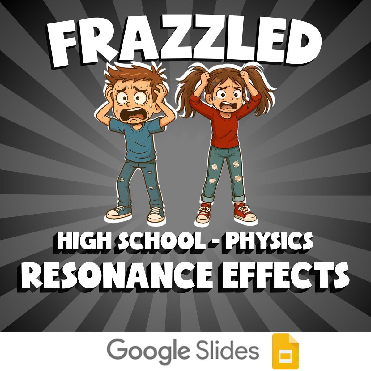Resonance Effects FRAZZLED Science Game - No Prep Physics Review Activity