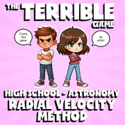 Radial Velocity Method THE TERRIBLE GAME - No Prep Astronomy Science Review