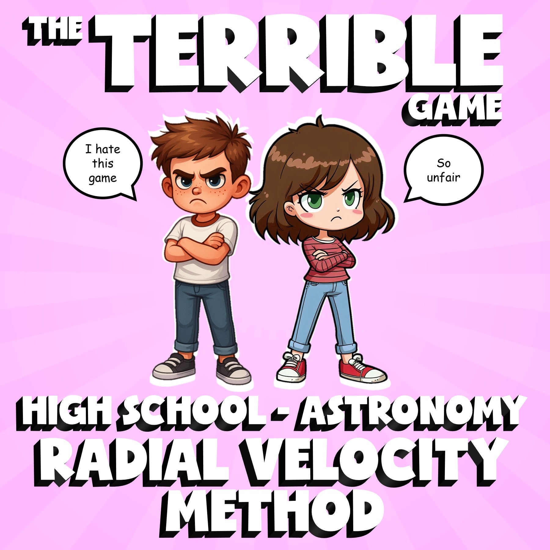 Radial Velocity Method THE TERRIBLE GAME - No Prep Astronomy Science Review