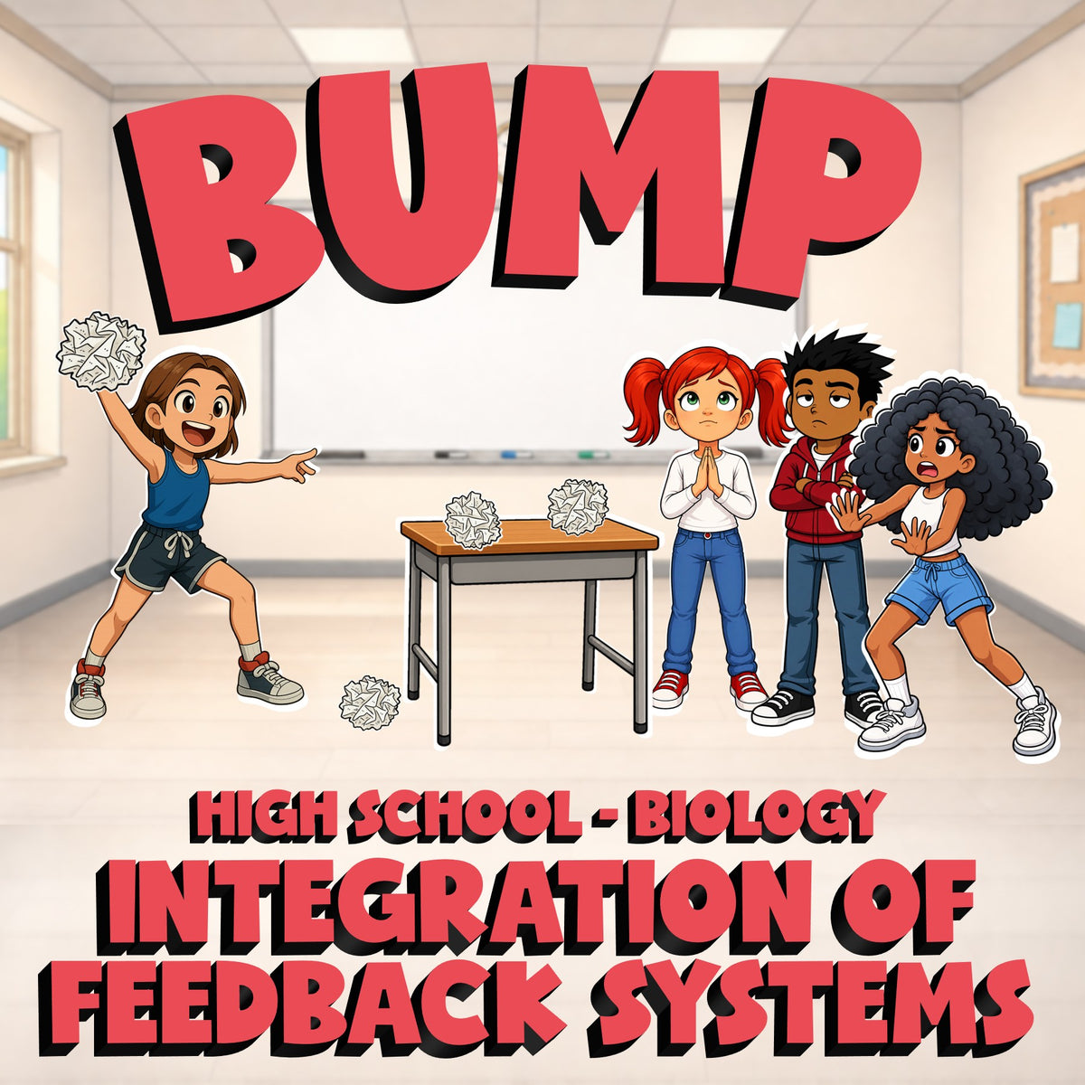 Integration of Feedback Systems BUMP Science Game - No Prep Biology Review
