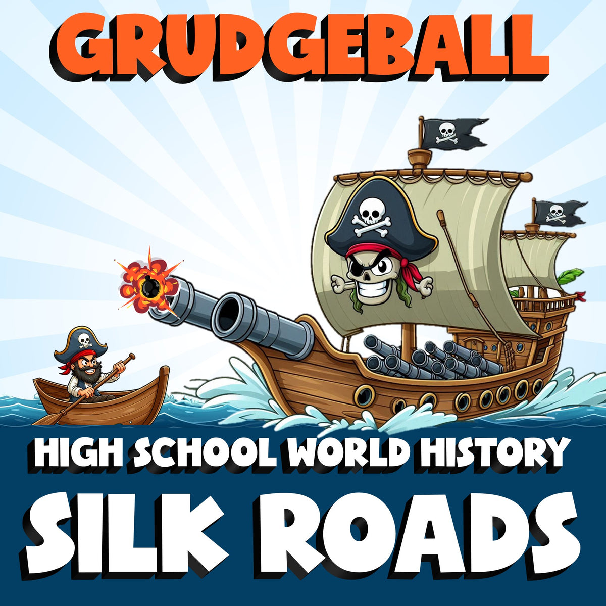 Silk Roads GRUDGEBALL Game - No Prep World History Review Activity