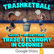 Trade & Economy in Colonies TRASHKETBALL Socials Game - No Prep Grade 3 Review