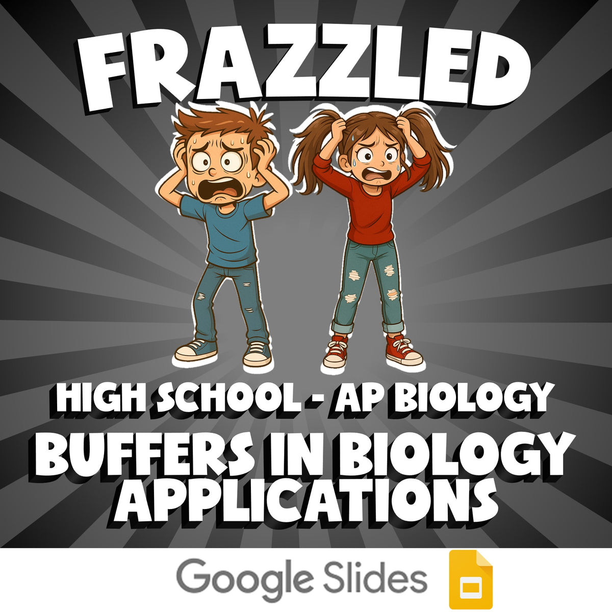 Buffers in Biology Applications FRAZZLED Science Game - No Prep AP Biology