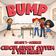 Circulatory System & the Heart BUMP Science Game - No Prep Grade 7 Review