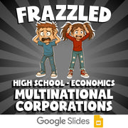Multinational Corporations FRAZZLED Economics Game - No Prep Review Activity