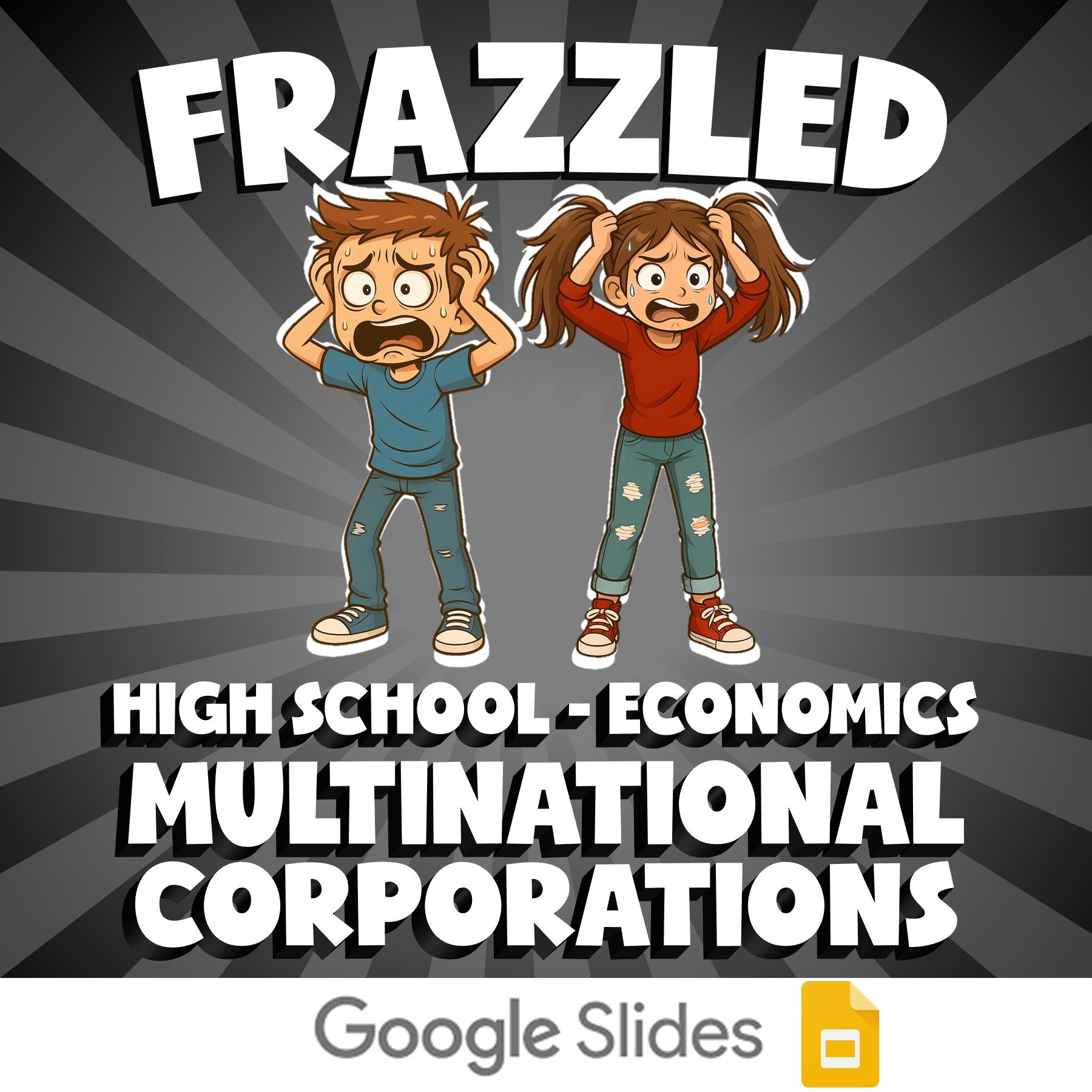 Multinational Corporations FRAZZLED Economics Game - No Prep Review Activity