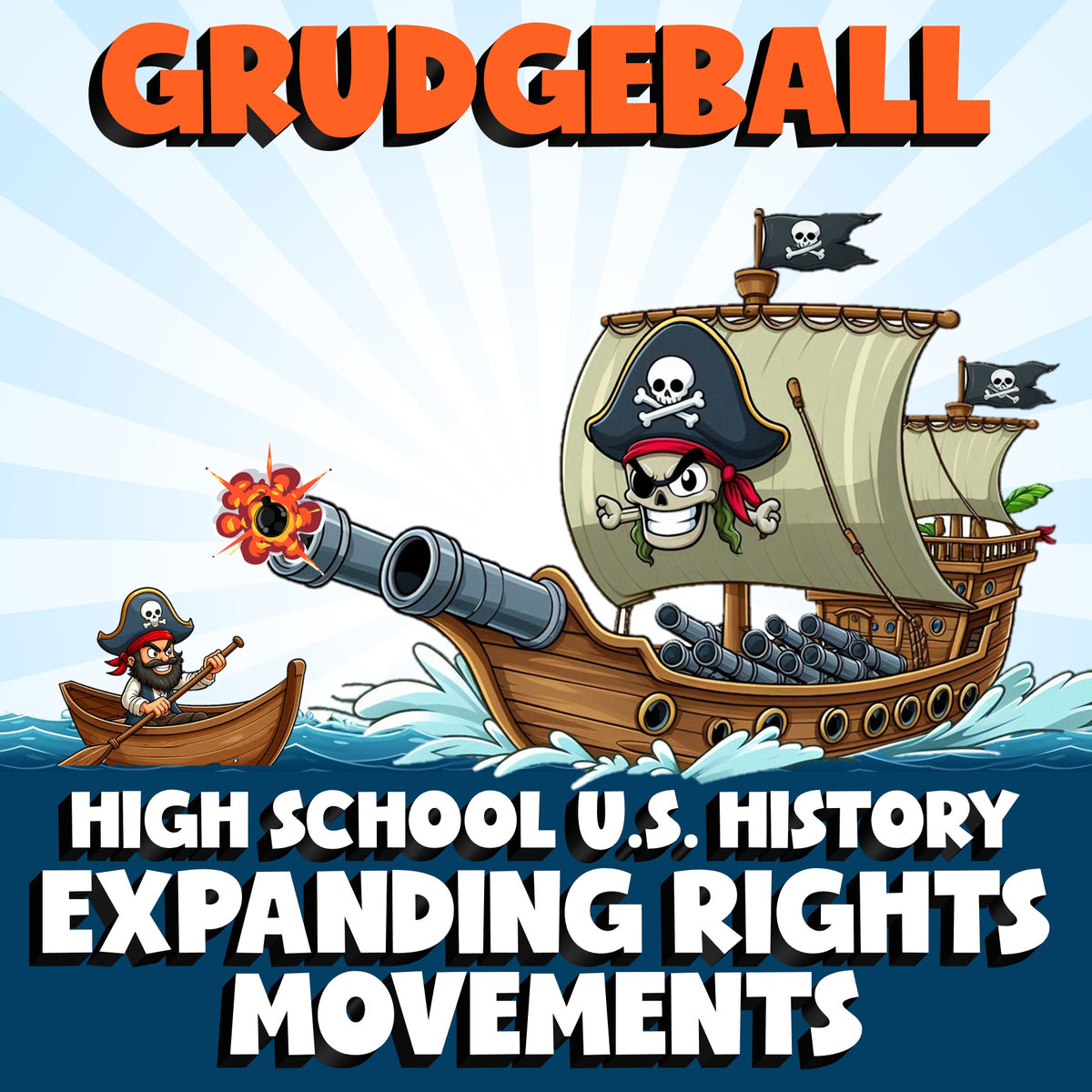 Expanding Rights Movements GRUDGEBALL U.S. History Game - No Prep Review
