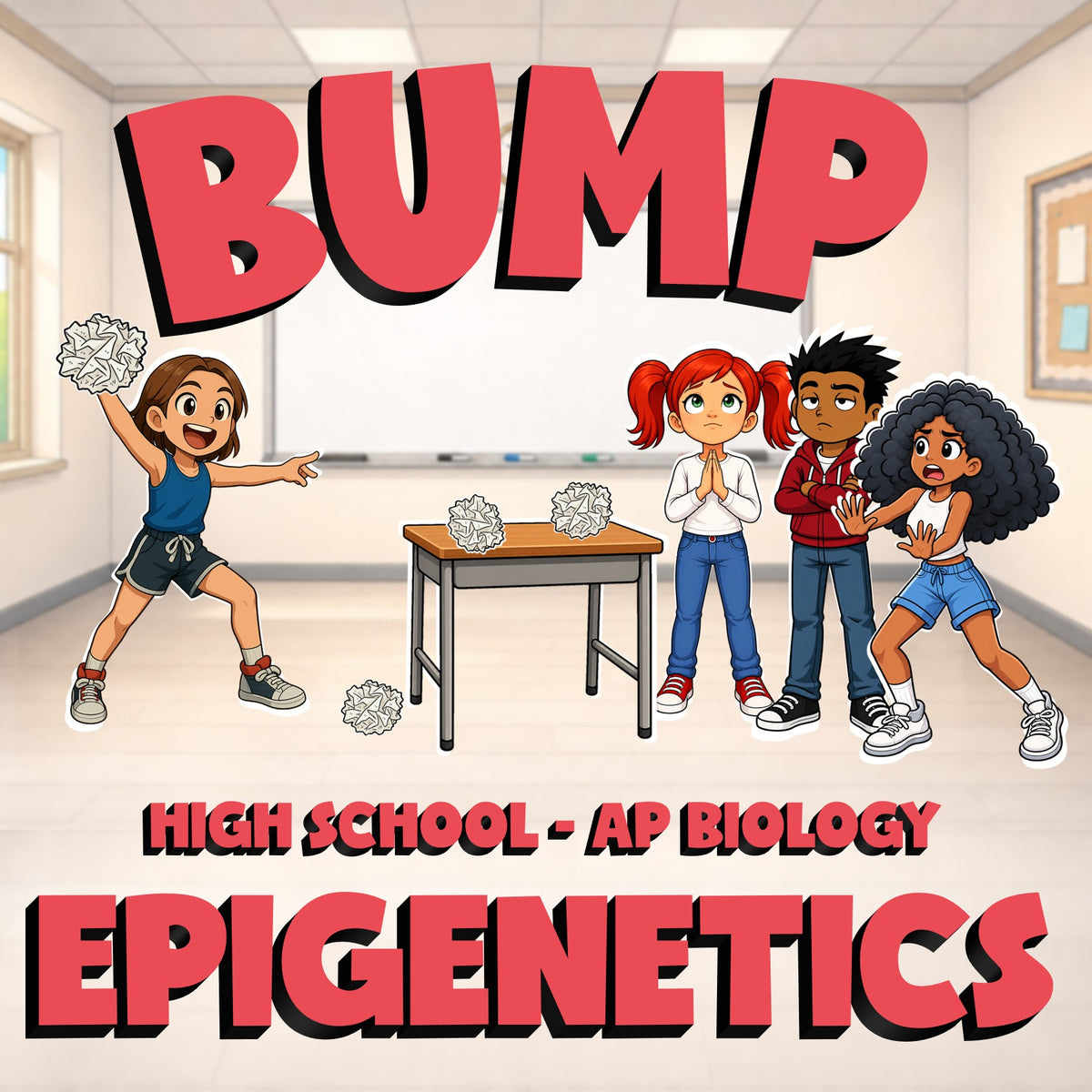 Epigenetics BUMP Science Game - No Prep AP Biology Review Activity