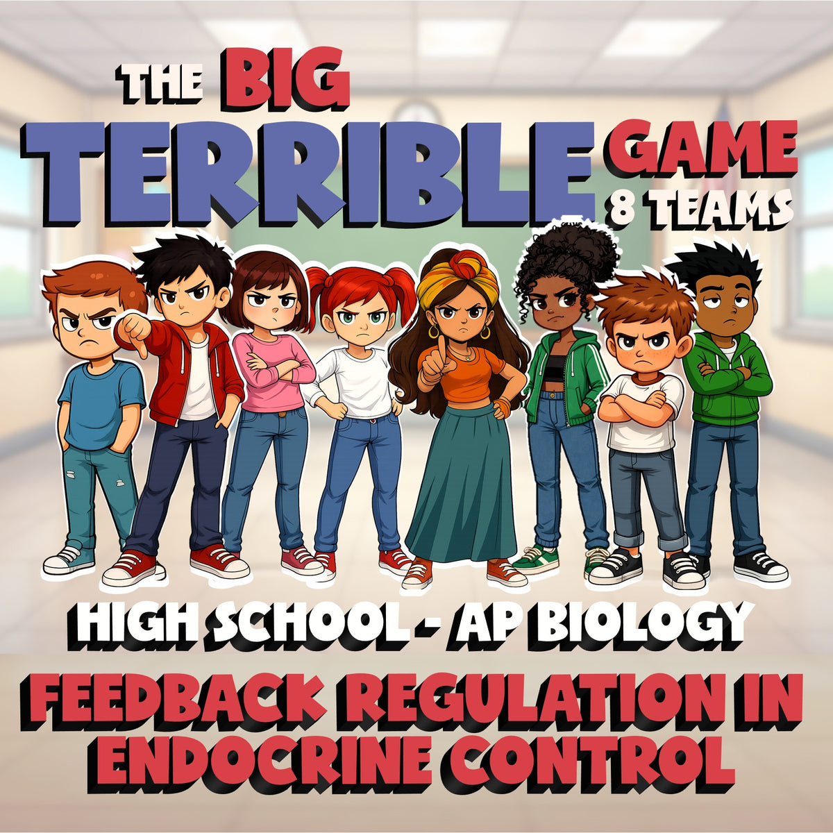 Feedback Regulation in Endocrine Control BIG TERRIBLE GAME - AP Biology Review