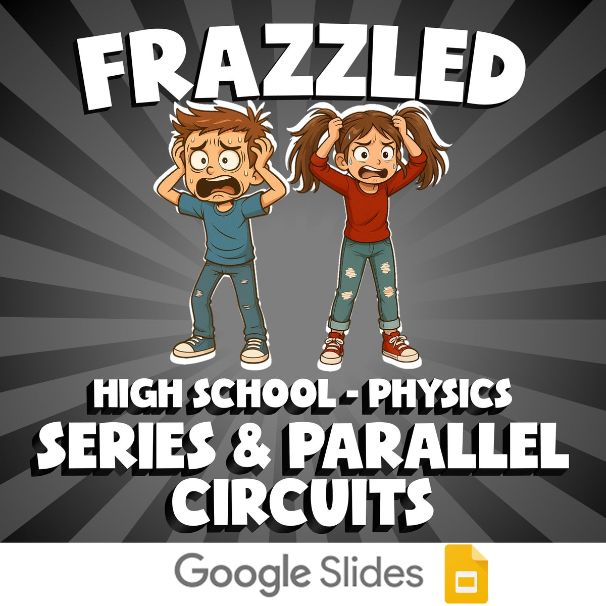 Series & Parallel Circuits FRAZZLED Science Game - No Prep Physics Review