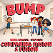 Comparing Fission & Fusion BUMP Science Game - No Prep Physics Review Activity