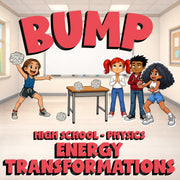 Energy Transformations BUMP Science Game - No Prep Physics Review Activity