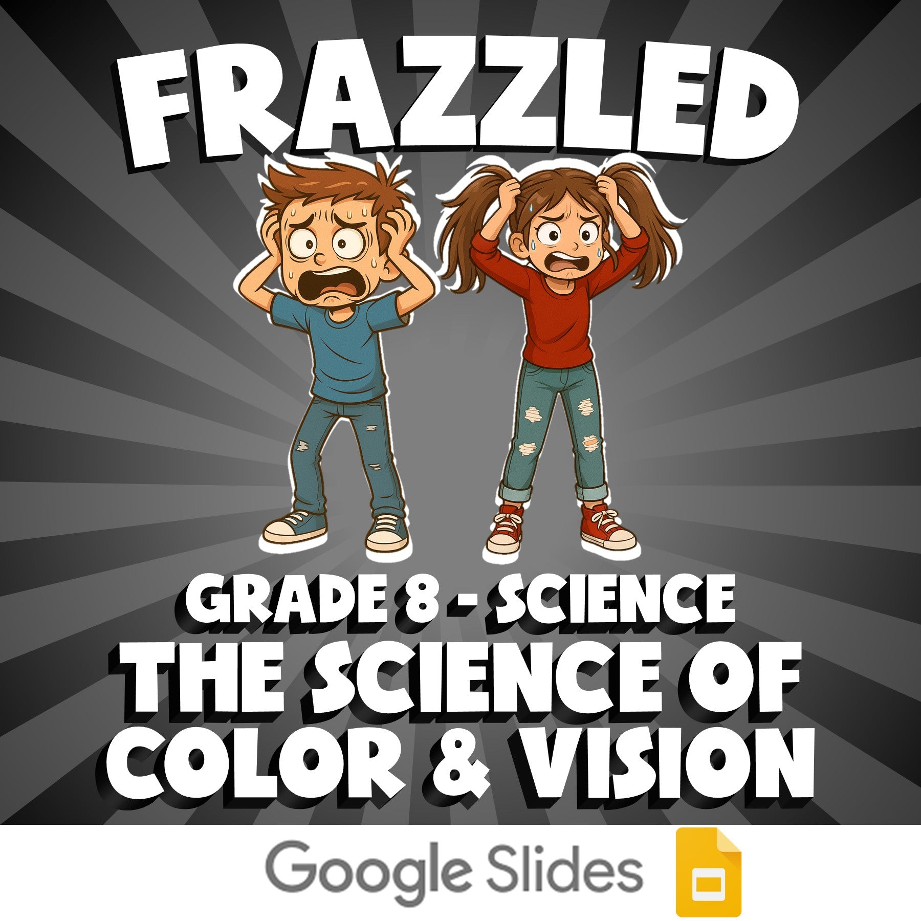 The Science of Color & Vision FRAZZLED Science Game - No Prep Grade 8 Review