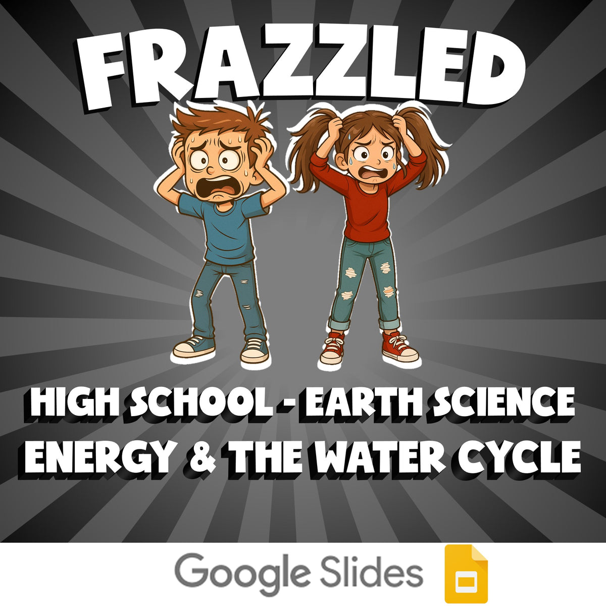 Energy & the Water Cycle FRAZZLED Game - No Prep Earth Science Review Activity