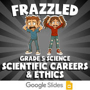 Scientific Careers & Ethics FRAZZLED Science Game - No Prep Grade 5 Review