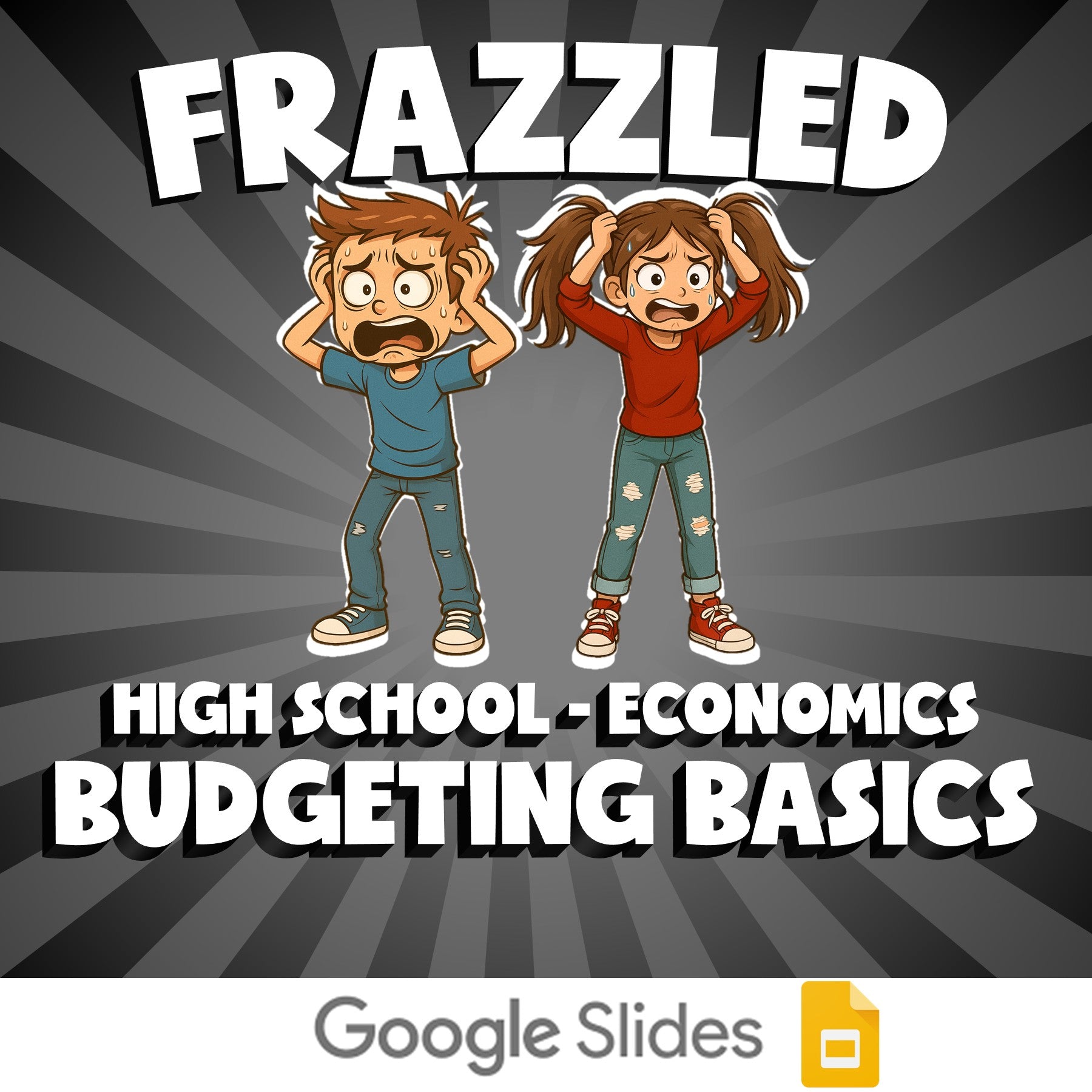 Budgeting Basics FRAZZLED Economics Game - No Prep Review Activity